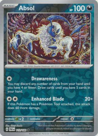 Absol : PARADOX RIFT (Reverse holo) - 113/182