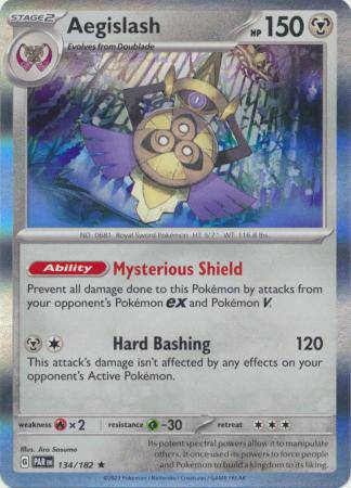 Aegislash : PARADOX RIFT (Holo) - 134/182 - Lockett Labs UK
