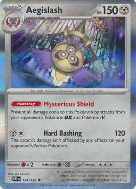 Aegislash : PARADOX RIFT (Holo) - 134/182 - Lockett Labs UK