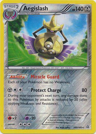 Aegislash : PRIMAL CLASH (Reverse holo) - 100/160