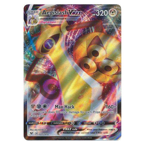 Aegislash VMAX : VIVID VOLTAGE - 127/185