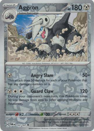 Aggron : TWILIGHT MASQUERADE (Reverse holo) - 122/167