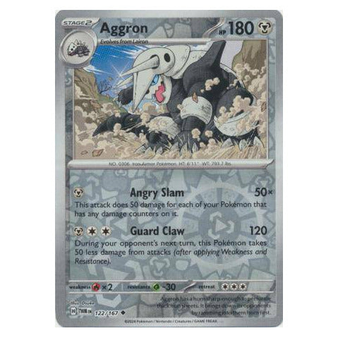 Aggron : TWILIGHT MASQUERADE (Reverse holo) - 122/167