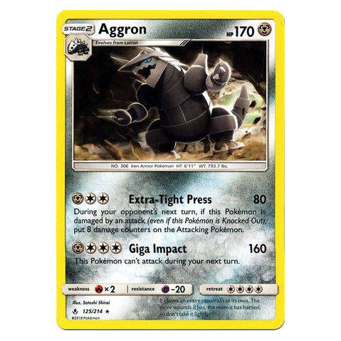 Aggron : UNBROKEN BONDS - 125/214