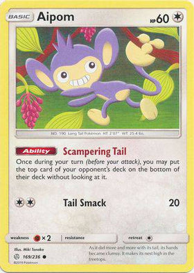 Aipom : COSMIC ECLIPSE - 169/236