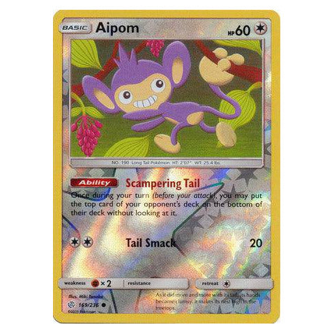Aipom : COSMIC ECLIPSE (Reverse holo) - 169/236