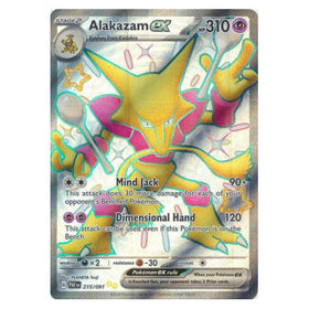 Alakazam ex : PALDEAN FATES - 215/091