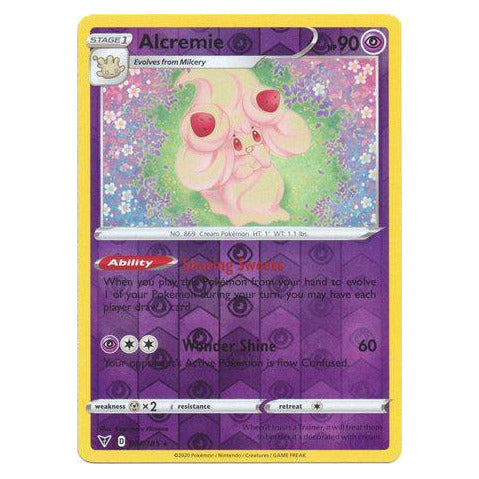 Alcremie : VIVID VOLTAGE (Reverse holo) - 081/185