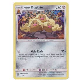 Alolan Dugtrio : MCDONALDS 2019 (Holo) - 11/12