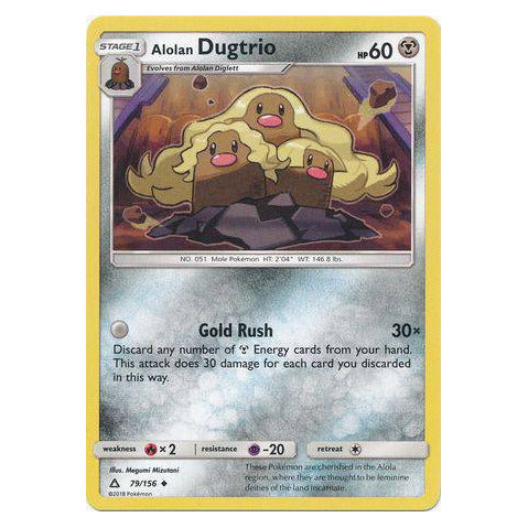 Alolan Dugtrio : ULTRA PRISM - 79/156