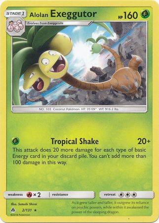 Alolan Exeggutor : FORBIDDEN LIGHT - 2/131 - Lockett Labs UK