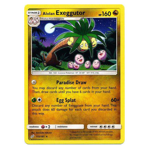 Alolan Exeggutor : TEAM UP - 115/181