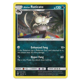 Alolan Raticate : BURNING SHADOWS - 82/147