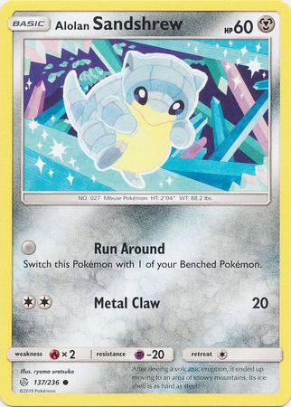 Alolan Sandshrew : COMSIC ECLIPSE - 137/236