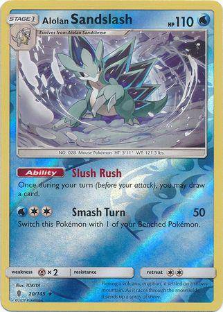 Alolan Sandslash : GUARDIANS RISING (Reverse holo) - 20/145