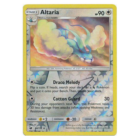 Altaria : CRIMSON INVASION (Reverse holo) - 80/111