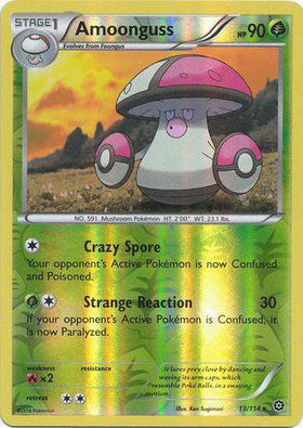 Amoonguss : STEAM SIEGE (Reverse holo) - 13/114