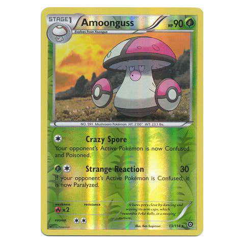 Amoonguss : STEAM SIEGE (Reverse holo) - 13/114