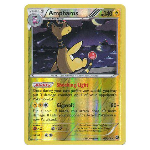 Ampharos : STEAM SIEGE (Reverse holo) - 40/114