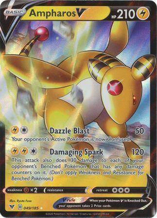 Ampharos V : VIVID VOLTAGE - 049/185 - Lockett Labs UK