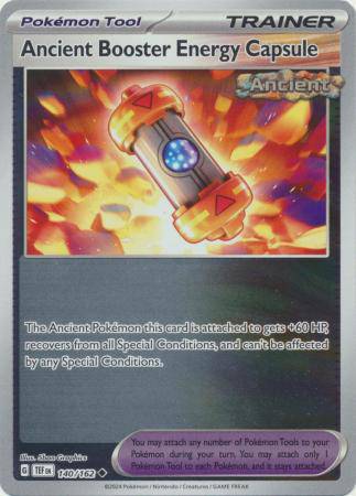 Ancient Booster Energy Capsule : TEMPORAL FORCES (Reverse holo) - 140/162