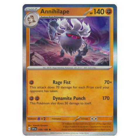 Annihilape : SCARLET & VIOLET BASE (Holo) - 109/198