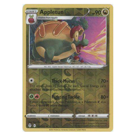 Appletun : EVOLVING SKIES (Reverse holo) - 121/203
