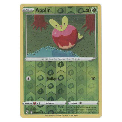 Applin : EVOLVING SKIES (Reverse holo) - 017/203