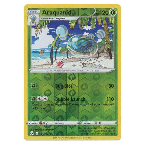 Araquanid : FUSION STRIKE (Reverse holo) - 20/264