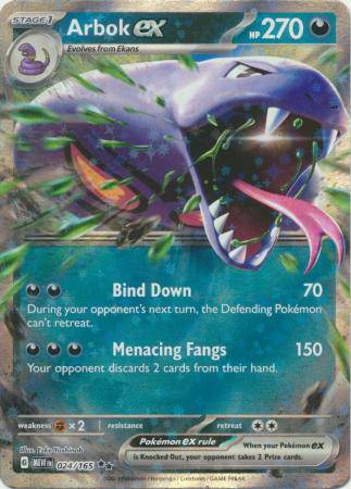 Arbok ex : 151 - 024/165 - Lockett Labs UK