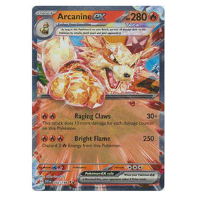 Arcanine ex : SCARLET & VIOLET BASE - 032/198