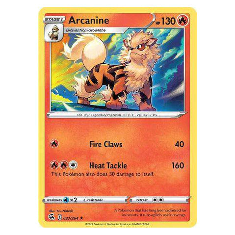 Arcanine : FUSION STRIKE - 033/264