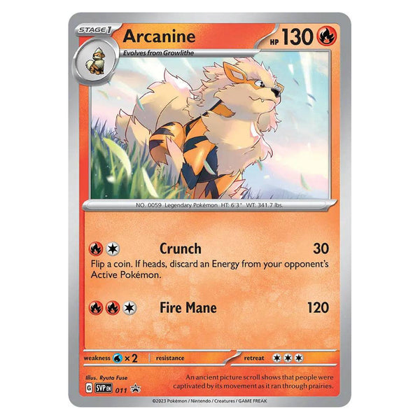 Arcanine : PROMO (Holo) - SVP011