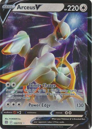 Arceus V : BRILLIANT STARS - 122/172 - Lockett Labs UK