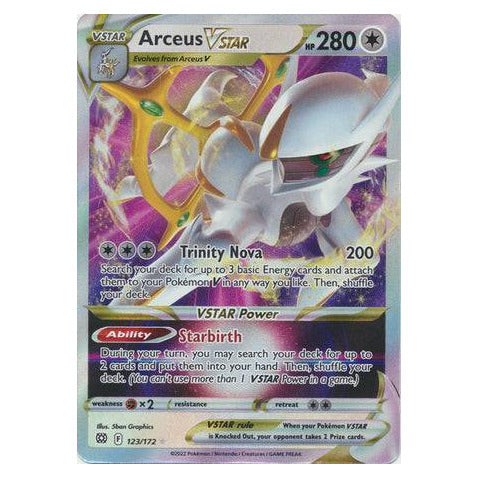 Arceus VSTAR : BRILLIANT STARS - 123/172