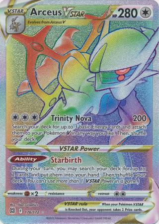 Arceus VSTAR : BRILLIANT STARS - 176/172 - Lockett Labs UK