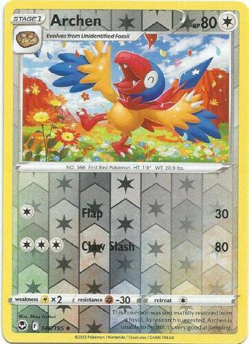 Archen : SILVER TEMPEST (Reverse holo) - 146/195 - Lockett Labs UK