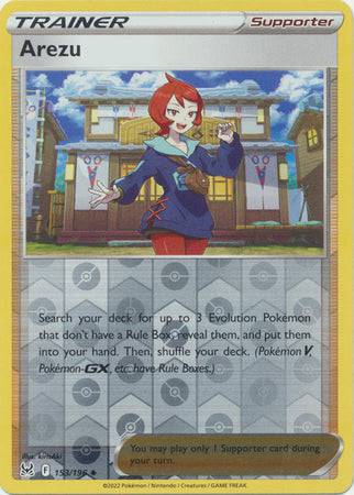 Arezu : LOST ORIGIN (Reverse holo) - 153/196