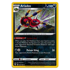 Ariados : DARKNESS ABLAZE (Reverse holo) - 103/189