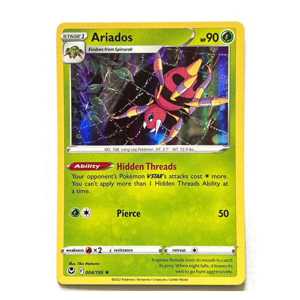 Ariados : SILVER TEMPEST (Holo) - 004/195
