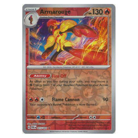 Armarouge : PALDEAN FATES (Reverse holo) - 015/091