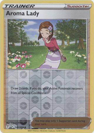 Aroma Lady : EVOLVING SKIES (Reverse holo) - 141/203 - Lockett Labs UK
