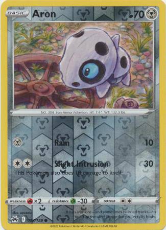 Aron : CROWN ZENITH (Reverse holo) - 087/159 - Lockett Labs UK