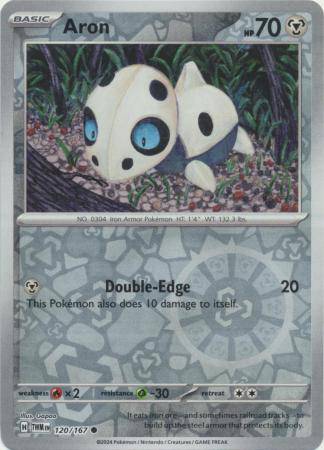 Aron : TWILIGHT MASQUERADE (Reverse holo) - 120/167 - Lockett Labs UK