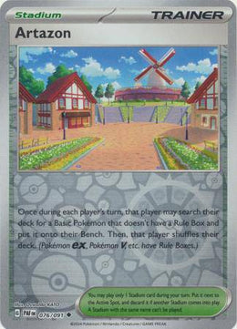 Artazon : PALDEAN FATES (Reverse holo) - 076/091
