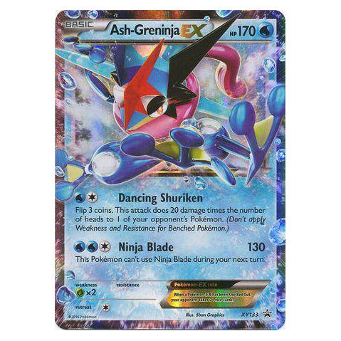 Ash-Greninja EX : PROMO - XY133