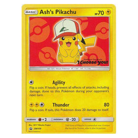 Ash's Pikachu : PROMO - SM109