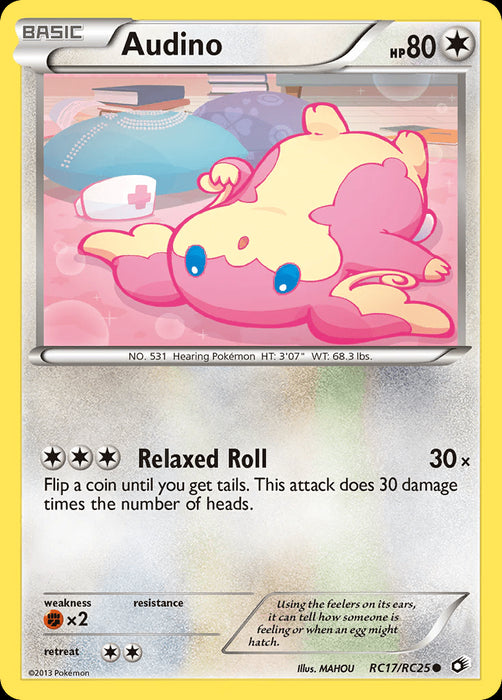 Audino : LEGENDARY TREASURES (Holo) - RC17/RC25