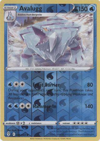 Avalugg : EVOLVING SKIES (Reverse holo) - 045/203 - Lockett Labs UK
