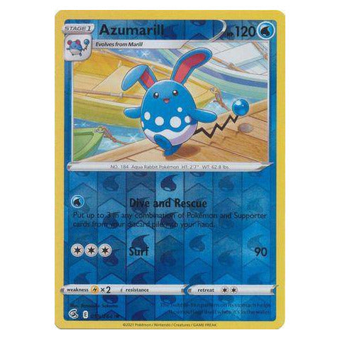 Azumarill : FUSION STRIKE (Reverse holo) - 059/264